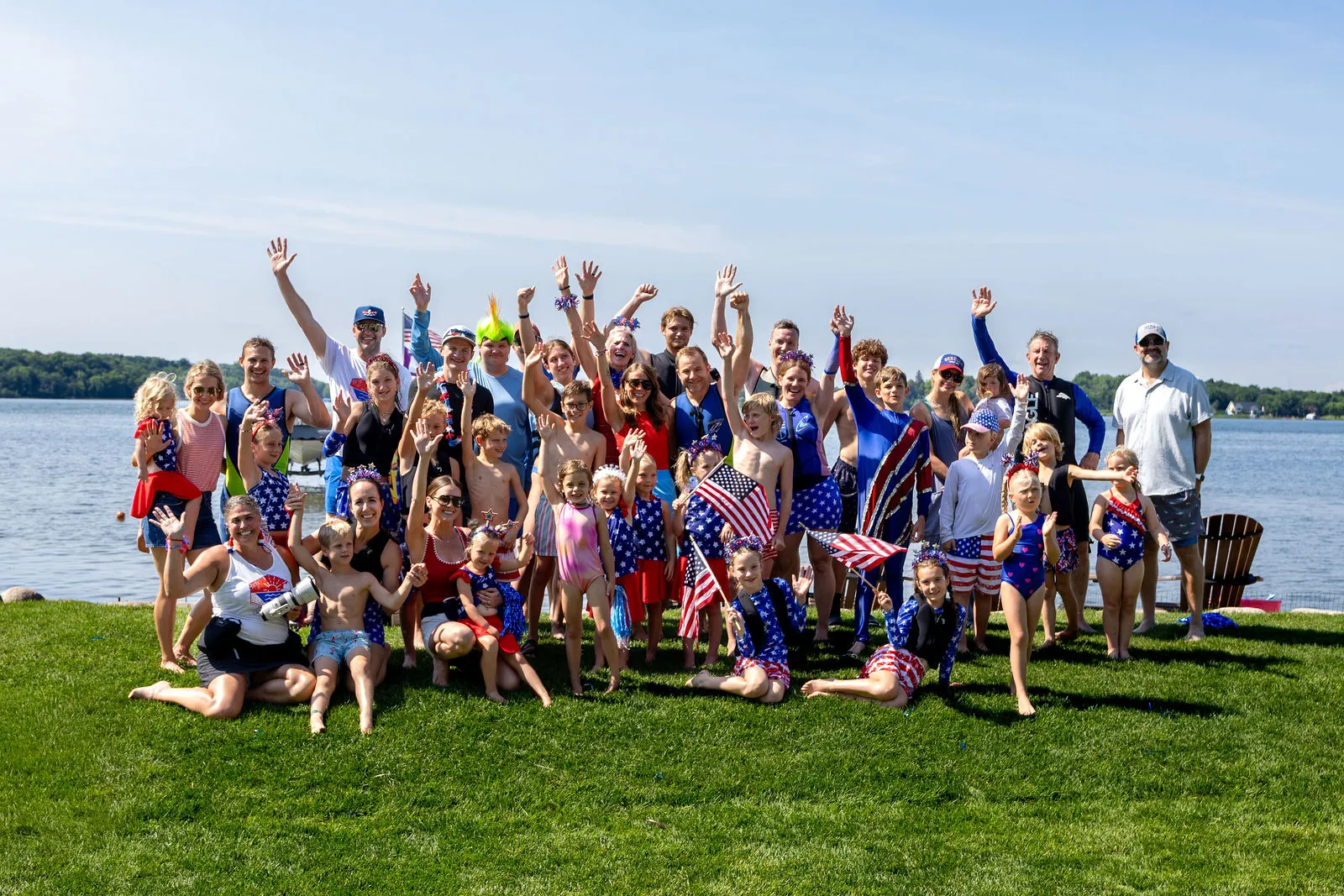 Lake Minnewashta Water Ski Club team group photo