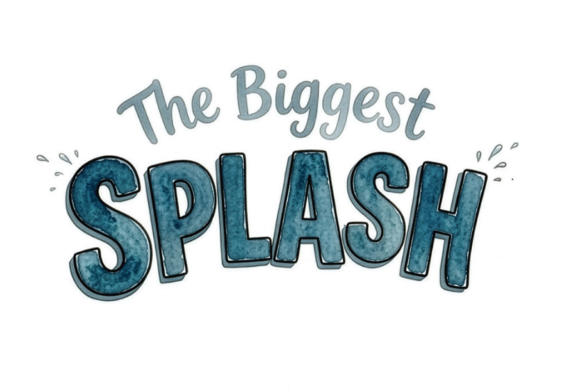 The Biggest Splash